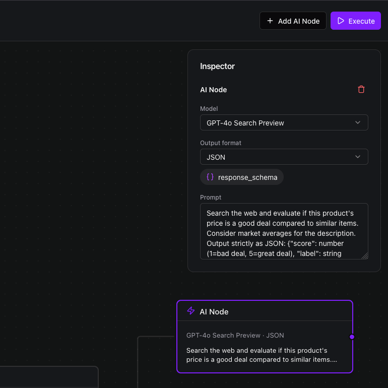 Visual Pipeline Builder - Drag-and-drop AI workflows